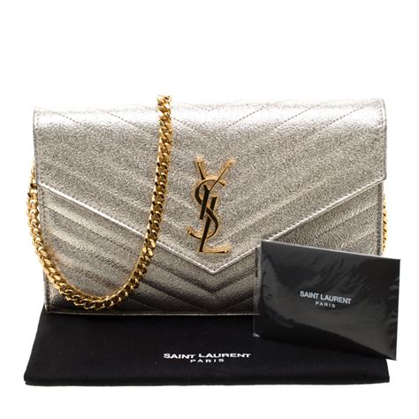 ysl chain bag used